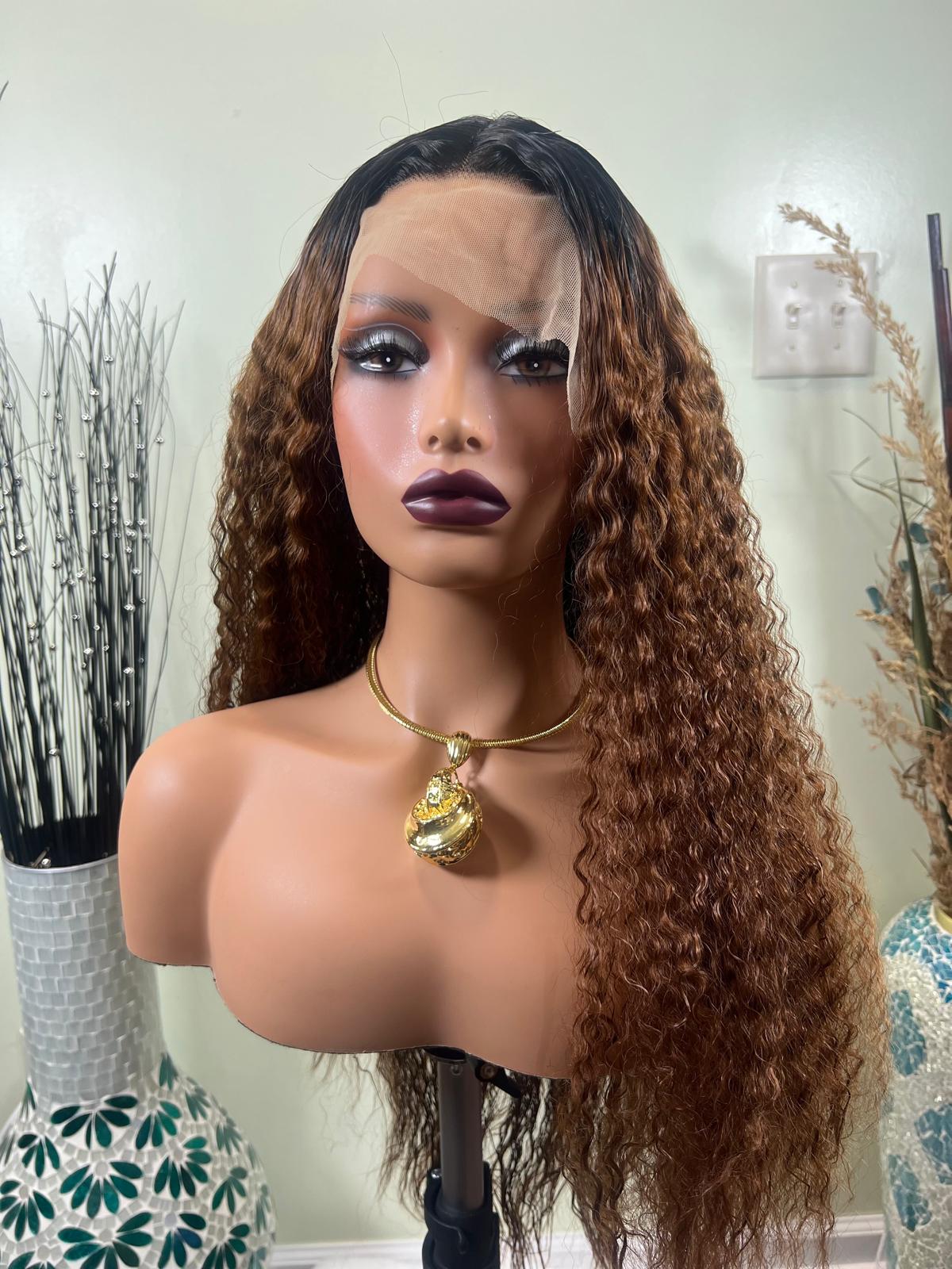 Two Tone Deep Wave Curly